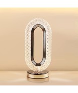 LED Table Lamp Battery Modern Cordless Desk Touch Crystal Bedroom Gold S... - £26.69 GBP