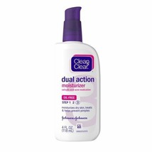 Clean &amp; Clear Essentials Dual Action Acne Facial Moisturizer, 4 fl. oz.. - £31.64 GBP