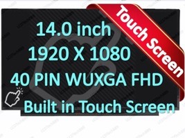 New 14&quot; L42694-ND1 FHD 40 Pin IPS LCD Screen For Hp Elitebook 840 G6 L62... - €110,99 EUR