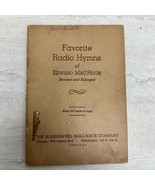 Vintage Favorite Radio Hymns of Edward MacHugh Song Book - £10.72 GBP