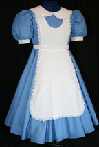  Alice maid Cosplay Costume Halloween baby kids adult Apron costume dress - $85.50