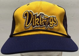 VTG Sports Specialties Minnesota Vikings Mesh Trucker Snapback Hat NFL Football - £64.95 GBP