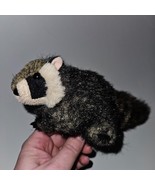 Folkmanis Mini Raccoon Plush Finger Puppet Small Stuffed Animal - £7.80 GBP