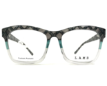 L.A.M.B Eyeglasses Frames LA092 GRY Blue Grey Clear Glitter Sparkly 53-1... - $51.21