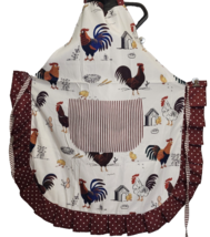 Apron  with Pocket Rooster Pattern Kitchen Large - $338.81 MXN