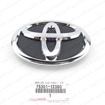NEW GENUINE TOYOTA 2009-2013 COROLLA FRONT GRILLE BUMPER EMBLEM 75301-12380 - $34.20