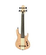 MiNi 4string ukulele electric bass Ukelele Uke natural color neck-thru s... - £151.45 GBP