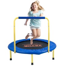 VEVOR 3FT Trampoline for Kids Indoor/Outdoor Foldable Baby Toddlers Tram... - $91.57