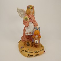 LINDA GRAYSON 1996 FLOWER ANGEL for EVERY CHILD Figurine Fifth Year BOY ... - £11.72 GBP