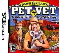 Paws &amp; Claws Pet Vet Australian Adventure NINTENDO DS Action / Adventure (Video - £3.16 GBP