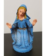 Vintage Made in Italy Figure Mary 3.75 Inch Nativity Scene Replacement - £19.41 GBP