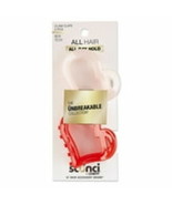 Scunci Unbreakable Heart Claw Clips, Red and Pink, 2 Count - $9.00