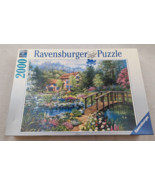 Ravensburger 2000 Pc Puzzle : SHADES OF SUMMER  166374 100% complete 2017 - £11.85 GBP