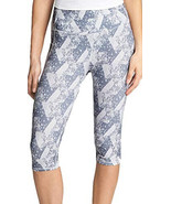 Gap Womens Grey Hex Print GSpeed Knee Length Leggings Tghts, S Small 652... - $16.60 CAD