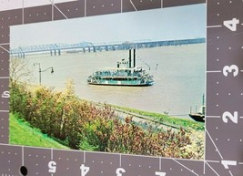 The Memphis Queen II excursion paddle wheeler Post Card - Unposted - $6.76