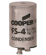 2 pack 45-FS4  fluorescent starter 30w-40w with condenser Eagle Electric... - $132.99 MXN