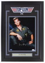 Val Kilmer Signed Framed 11x14 Top Gun Iceman Photo JSA - $387.03