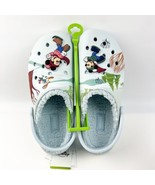 NWT Disney Winter Holiday 2023 Crocs Mickey Minnie Skating Blue M10/W12 - $84.99