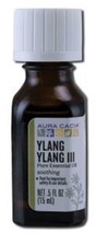 NEW Aura Cacia Essential Oil Ylang Ylang III .5 Fz - £14.42 GBP