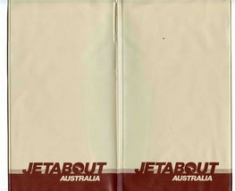 Jetabout Australia Plastic Document Folder Qantas  - $17.82