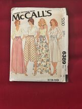Vtg McCall's Pattern 6389 Misses Set of Skirts  Sz 10 (1978) Uncut FF - $5.93