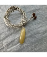 Hand braided hand carved natural perfect Top quality Hetian sugar nephri... - $416.22 CAD