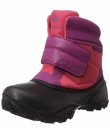 Columbia Girls Rope Tow Kruser Winter Boot Punch Pink Blush Youth Size 7... - £29.63 GBP