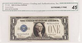 1928-C Silver Certificate Extra Fine FR #1603 HB Block Rare - €455,56 EUR