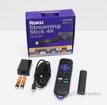 Roku Streaming Stick 4K 3820R (3820X) 4K Streaming Device w/ Voice Remote - £27.64 GBP