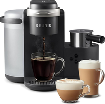 Keurig K-Cafe Single Serve K-Cup Coffee Latte and Cappuccino Maker Dark Charcoal - $227.68