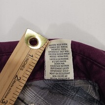 Eddie Bauer Men's Red Heavyweight Cotton Long Sleeve Shirt Size Large image 5