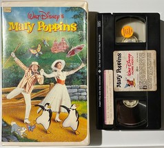 Walt Disney&#39;s Mary Poppins VHS Videocassette Clamshell Case Tested - £11.66 GBP