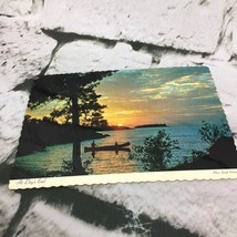 Vintage Postcard At Days End The Pocono Mountains  - £4.66 GBP