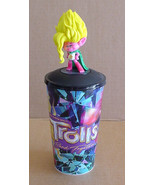 AMC &quot;TROLLS: BAND TOGETHER” 22oz CUP w/LID and Topper VIVA - $14.80