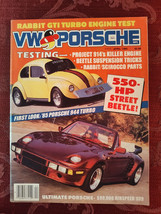 Rare VW and PORSCHE Magazine April 1985 939 Turbo Cabriolet 550 HP Beetle - £11.47 GBP