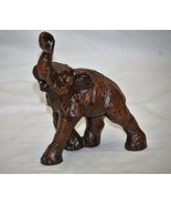 Vintage Red Mills Mfg. Wild Elephant Pecan Resin Figurine African Safari... - £23.66 GBP