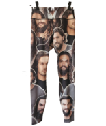 Jason Momoa Womens Leggings Size Small All Over Shirts Handmade In Calif... - $38.06 CAD