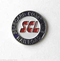 Seaboard System Coast Line Railway Scl Railroad Lapel Pin Badge 3/4 Inch - £4.43 GBP
