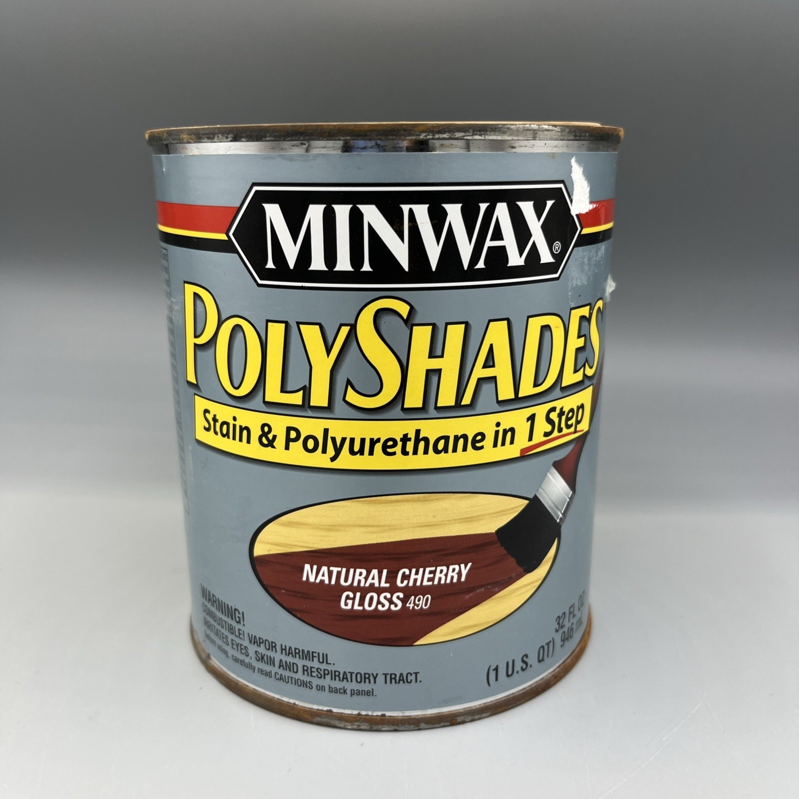 Minwax PolyShades Wood Stain + Polyurethane Finish 1 Quart Natural Cherr... - $44.45