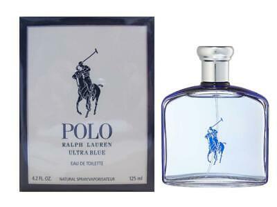 Polo Ultra Blue 4.2 Oz Eau de Toilette Spray for Men Sealed Box By Ralph Lauren - £55.87 GBP