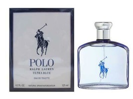 Polo Ultra Blue 4.2 Oz Eau de Toilette Spray for Men Sealed Box By Ralph... - $69.90