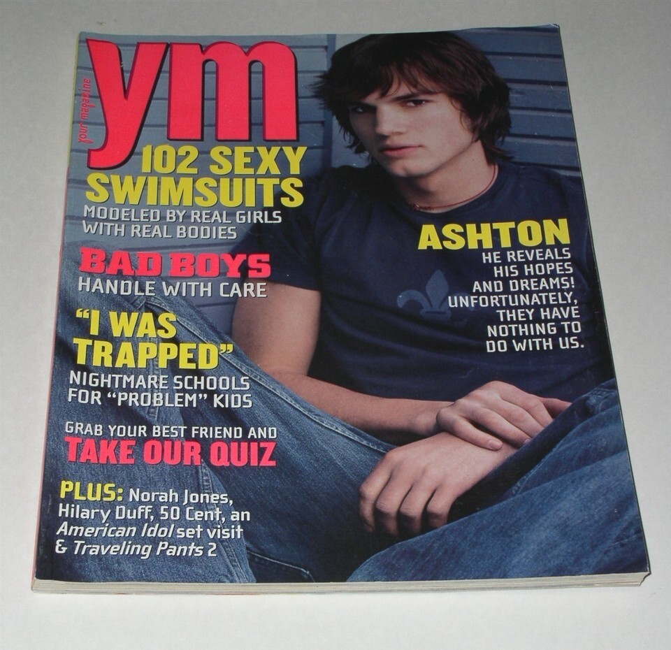 Ashton Kutcher Your Magazine Vintage 2003 What Is It About Ashton Kutcher? - $34.99