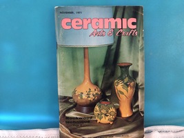Ceramic Arts &amp; Crafts November 1971 - $2.50