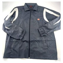 Vintage Sports Illustrated Jacket Mens Extra Large Gray White Zip Windbr... - $354.08 MXN