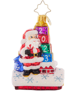 Hand-Crafted European Glass Christmas Tree Decorative Ornament, Another ... - $678.88 MXN