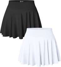 2 PCS 2 in 1 Basic Versatile Stretchy Mini Skirt - £46.00 GBP