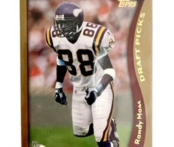 Randy Moss Rookie Card Topps Draft Picks #352 1998 NFL Vikings BGS1 - £55.05 GBP