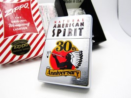 American Spirit 30th Anniversary Tobacco Cigarette 1937 Replica Zippo 2012 MIB - £203.81 GBP