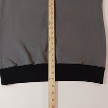 Natori Women's Black & Gray Long Sleeve Pocket Pullover Sweater Size Medium image 15