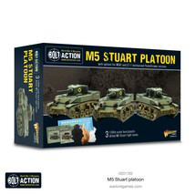 Warlord Games British M5 Stuart Platoon - £121.93 GBP